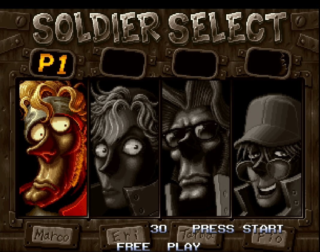 Metal Slug 2 - Super Vehicle-001 - геймплей игры Arcade